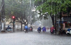 Thời tiết Hà Nội xuất hiện mưa dông, đề phòng gió giật mạnh