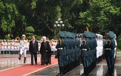 Lễ đón Tổng thống Iran thăm chính chức Việt Nam