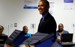 Bỏ phiếu sớm: Ông Obama bầu cho ứng viên Tổng thống Mỹ nào?