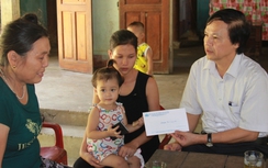 Ban ATGT Hà Tĩnh thăm hỏi gia đình nạn nhân tử vong do TNGT