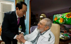 Chủ tịch nước Trần Đại Quang hội kiến Lãnh tụ Cuba Fidel Castro