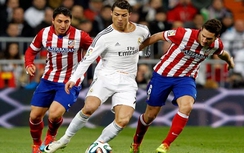 Nhận định, dự đoán kết quả tỷ số trận Atletico Madrid - Real Madrid