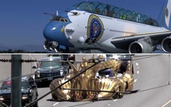 Kỳ lạ Air Force One và limousine của tân Tổng thống Donald Trump