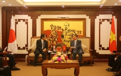 Bộ trưởng Trương Quang Nghĩa tiếp tân Đại sứ Nhật Bản