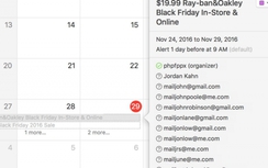 Apple xin lỗi người dùng vì sự cố spam trong iCloud Calendar