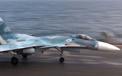 Hé lộ vụ tiêm kích Su-33 Nga lao xuống biển