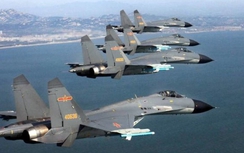Trung Quốc điều hai máy bay ném bom áp sát Đài Loan
