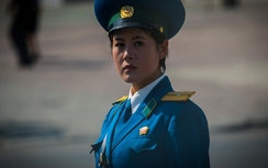 Bỏng mắt với dàn nữ Cảnh sát giao thông Triều Tiên