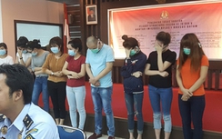 Indonesia bắt giữ hàng chục cô gái Việt hành nghề mại dâm
