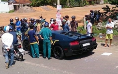 Siêu xe Lamborghini tông chết người trên QL51 qua Đồng Nai