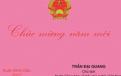 Toàn văn Thư chúc Tết của Chủ tịch nước Trần Đại Quang