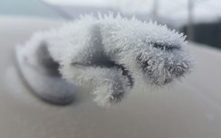 Kiệt tác từ những chiếc xe hơi bị băng tuyết bao phủ