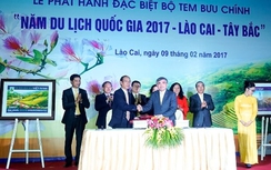 Phát hành bộ tem “Năm du lịch quốc gia 2017–Lào Cai – Tây Bắc”