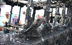 Phú Quốc: Cháy tàu cá, thiệt hại gần 1,5 tỉ