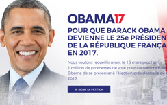 Đồng loạt mời ông Obama tranh cử Tổng thống Pháp