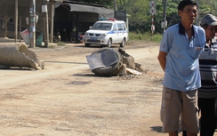 Đồng Nai: Dân lại chặn xe ben vào mỏ đá Tân Cang