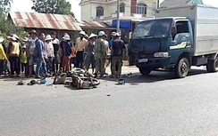 Xe tải tông người đi xe máy tử vong tại Lâm Đồng