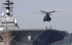 Nhật Bản mang tàu khủng đến Biển Đông, Trung Quốc dọa đáp trả