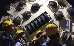 Chính thức khoan hầm Thủy điện Đa Nhim bằng công nghệ TBM