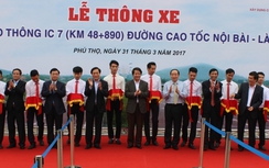 Thông nút giao IC7, Hà Nội lên TP.Việt Trì rút ngắn 15km