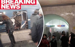 Video đầu tiên ghi cảnh nổ ở nhà ga St. Petersburg