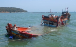 Truy tìm tàu gây tai nạn ở biển Bình Thuận rồi bỏ trốn