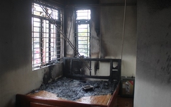 Tá hỏa đôi nam nữ bốc cháy trong phòng trọ ở Trà Vinh