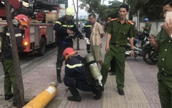 Tá hoả 2 bình khí độc trên đại lộ Phạm Văn Đồng