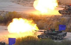 Quân Mỹ - Hàn dội "sấm sét" trong tập trận bắn đạn thật