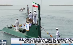 Mỹ tuyên bố Iran vừa cố bắn tên lửa hành trình nhưng thất bại