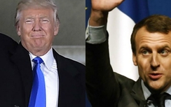 Tổng thống Mỹ Trump chúc mừng ông Macron đắc cử tổng thống Pháp