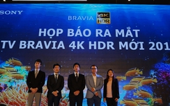 Sony ra mắt dòng TV 4K HDR 2017 tại Việt Nam