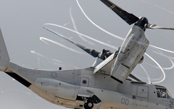 Video: Trực thăng MV-22B Osprey tập trận bắn đạn thật