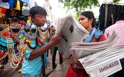 Tờ báo đặc biệt do chính trẻ em đường phố Ấn Độ sản xuất