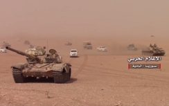 Syria dùng xe tăng, cơ giới vây thành lũy của IS ở Deir Ezzor