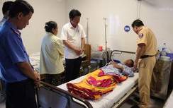 Ban ATGT Nghệ An thăm hỏi các nạn nhân vụ TNGT tàu hỏa
