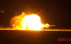 Cảnh tượng kho tàng, trung tâm chỉ huy của IS trúng tên lửa X-101
