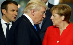 Tổng thống Trump đã đến Đức, có thể bị đối đầu ở G20