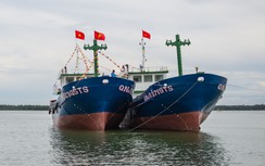 Quảng Nam hạ thủy 2 tàu vỏ thép 67