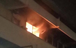 Khoa Khám bệnh Bệnh viện Bạch Mai bốc cháy trong đêm