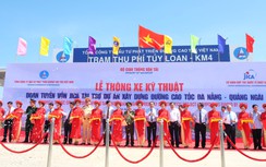 65 km cao tốc Đà Nẵng - Tam Kỳ chính thức thông xe