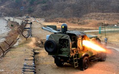 Hàn Quốc tập trận bắn đạn thật gần biên giới