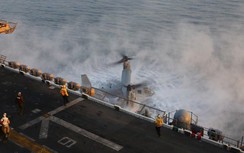 Mỹ xác nhận 3 binh sỹ chết trong vụ rơi máy bay MV-22 Osprey