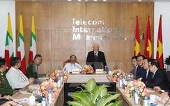 Tổng Bí thư Nguyễn Phú Trọng thăm công ty viễn thông MyTel tại Yangon