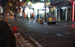 Hà Nội: Hỗn chiến kinh hoàng trước cửa quán bar phố Mã Mây