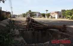 Hố ga lộ thiên như muốn “chôn sống” người đi đường ở Đắk Lắk