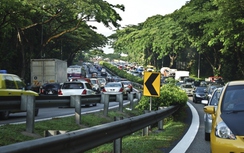 Singapore ngưng cấp phép đăng ký ô tô vì giao thông quá tải