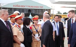 Chân dung nữ CSGT được Tổng thống Nga Putin bắt tay