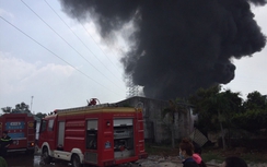Cháy kèm tiếng nổ lớn dưới đường điện cao thế ở Vũng Tàu