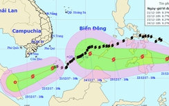 Hàng hải khẩn trương ứng phó bão Tembin